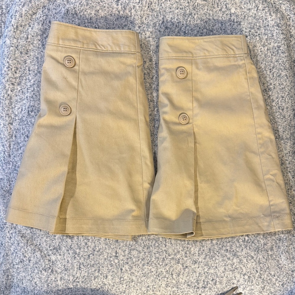 Old Navy Tan -School Uniform Skort